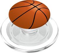 Ballon de Basket Sport Orange Rond PopSockets PopGrip pour MagSafe