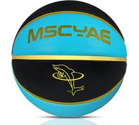 Ballon de Basket Taille 5, Mini Ballon de Basketball pour Enfants, Idéal pour les Jeunes Enfants, Ballon de Basketball d'Extérieur en Caoutchouc Bleu 3