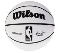 WILSON NBA AUTOGRAPH BASKETBALL ADAM SILVER SIZE 3 men Sports Equipment white taille: ONE SIZE