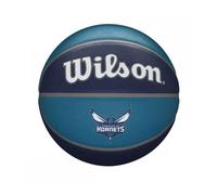 Wilson Ballon de Basket, NBA TEAM TRIBUTE, CHARLOTTE HORNETS, Extérieur, caoutchouc, taille : 7