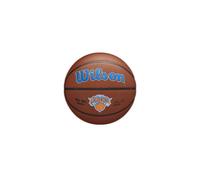 Ballon de basket - WILSON - New York Knicks - Taille 7 - marron/bleu - Pure Feel Cover