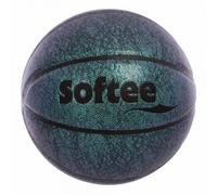 Ballon de basketball cuir Softee Park Vert Taille 7