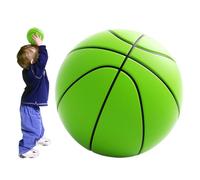 Ballon de basketball d'intérieur, balle de basket-ball souple en polyuréthane silencieux, mousse brillante pour enfants, adolescents, adultes, mousse pour la pratique et diverses activités d'intérieur
