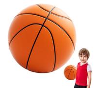 Ballon de Basketball en Mousse | Balle d'entraînement silencieuse en polyuréthane 3D | Ballon de Basketball en Mousse Brillante pour, Adolescents, Adultes, pour la Pratique et diverses