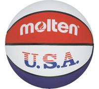 Molten Ballon de basket pour l'entraînement aux couleurs des Etats-Unis Couleurs: bleu/blanc/rouge -Taille 3