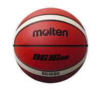 Molten Ballon de basket BG 1600 en caoutchouc - orange - Taille 7