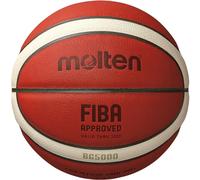 Ballon de Basket - BXG5000 - Cuir véritable - Cousu main - Approuvé FIBA