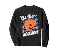 Ballon de Basketball NBA Golden State Warriors en Forme de Citrouille d'halloween Sweatshirt