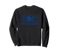 Ballon de Basketball NBA Golden State Warriors Peace Love Sweatshirt
