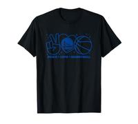 Ballon de Basketball NBA Golden State Warriors Peace Love T-Shirt