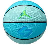 Nike Ballon de basket Jordan 8P L Doncic Copa/Black/Laser Blue/Electric Green Taille 7