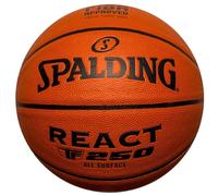 Spalding Ballon de basket React FIBA TF 250 76967Z Orange Mixte Taille 7 EU