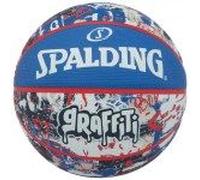 Ballon De Basketball Spalding Graffiti Rouge Et Bleu