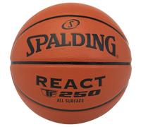 Ballon de basketball Spalding React TF-250 Composite Orange Taille 6