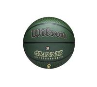 Wilson Ballon de basket Player Icon Outdoor Giannis Antetokounmpo Taille 7 Vert/Beige