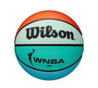 Wilson Ballon de basket WNBA DRV Bright – canaux profonds, toutes surfaces, Orange/Sarcelle 6