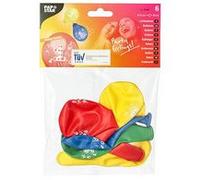 Ballon de baudruche '2', rond, assorti