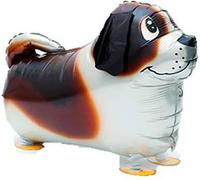Ballon de baudruche Airwalker chien Saint-Bernard, env. 63 x 46 cm
