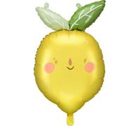 Ballon de baudruche au citron - Un plaisir rafraîchissant pour toutes les occasions, 50x75 cm Idéal pour les décorations et les fêtes - Créez des moments inoubliables avec notre ballon juteux