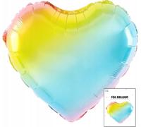 Ballon De Baudruche Coeur Coloré Pour Fête D'anniversaire 3D