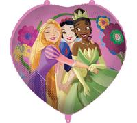 Ballon de baudruche en forme de cœur avec poids, Princesse, 46 cm