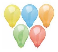 Ballon de baudruche 'Rainbow', couleurs assorties
