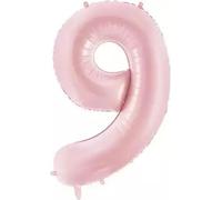 Ballon de baudruche rose Numéro '9' - 86cm Parfait pour un anniversaire Créez des moments inoubliables pour votre enfant avec ce superbe accessoire de décoration