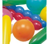 Ballon de baudruche XXL, formes & couleurs assorties