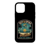 Ballon de Beach Volley-Ball Vintage rétro Sport Design Coque pour iPhone 12 Mini
