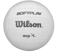 Wilson Ballon de volley AVP Soft Play Taille officielle 5 Blanc