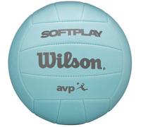 WILSON AVP Soft Play Ballon de volleyball Taille officielle Bleu