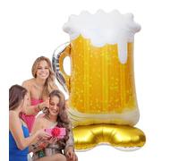 Ballon de bière | Ballon en aluminium pour tasse de bière en forme de cactus et ananas - Ballons géants décoratifs pour , hommes, femmes sur le thème mexicain