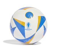 adidas Unisex Ballon Fussballliebe Club, White/Glow Blue/Lucky Orange, 5