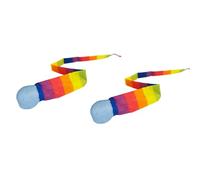 Ballon de comète arc-en-ciel, balle de lancer souple, balle de réception, serpentins sensoriels éducatifs, jouet pour âge préscolaire, temps de jeu de groupe, entraînement de coordination