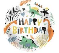 Ballon de feuille de dinosaurus 45 cm MOSELOTA