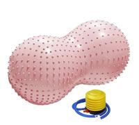Ballon de Fitness - PVC, 45x90cm Ballon d'arachide Anti-éclatement | Forme de Noix de Sol Stabilité Pilates, Exercices d'équilibre à la Maison, Soutien Grossesse, Entraînement Enfant, Étirement