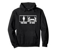 Ballon de foot amusant avec inscription « Your Mom My Mom Daughter » Sweat à Capuche