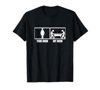 Ballon de foot amusant avec inscription « Your Mom My Mom Daughter » T-Shirt