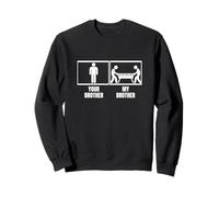 Ballon de foot amusant « Your Brother My Brother Sister » Sweatshirt