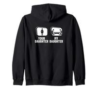 Ballon de foot amusant « Your Daughter My Daughter Brother » Sweat à Capuche