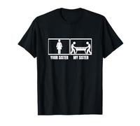 Ballon de foot amusant « Your Sister My Sister Brother » T-Shirt