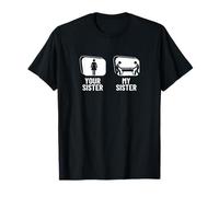 Ballon de foot amusant « Your Sister My Sister Brother » T-Shirt