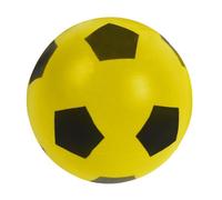 Ballon de foot en mousse bicolore - SEA - Jaune - Enfant - Mixte
