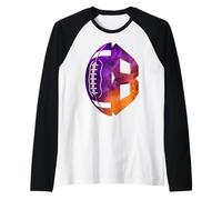 Ballon de Foot numéro 8 Ans 8e Anniversaire Manche Raglan