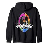 Ballon de Foot Religieux Jésus Christian Dieu Football Sweat à Capuche