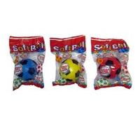 Ballon de foot souple 20cm Multicolore G