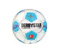 Ballon de foot (taille 5) derbystar bundesliga brillant replica v24 blanc / bleu TU