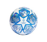 Ballon de foot (taille 5) élastomère thermoplastique ucl blanc / argenté TU