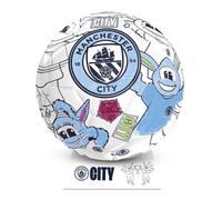 Hy-Pro Ballon de foot Manchester City FC Mini Taille 2 Blanc/Bleu