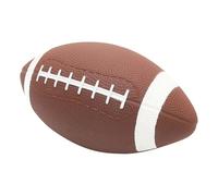 Ballon de football américain en cuir - Ballons de football de sport junior vintage antidérapants pour l'entraînement, Ligue européenne de football en plein air haute performance en cuir synthétique